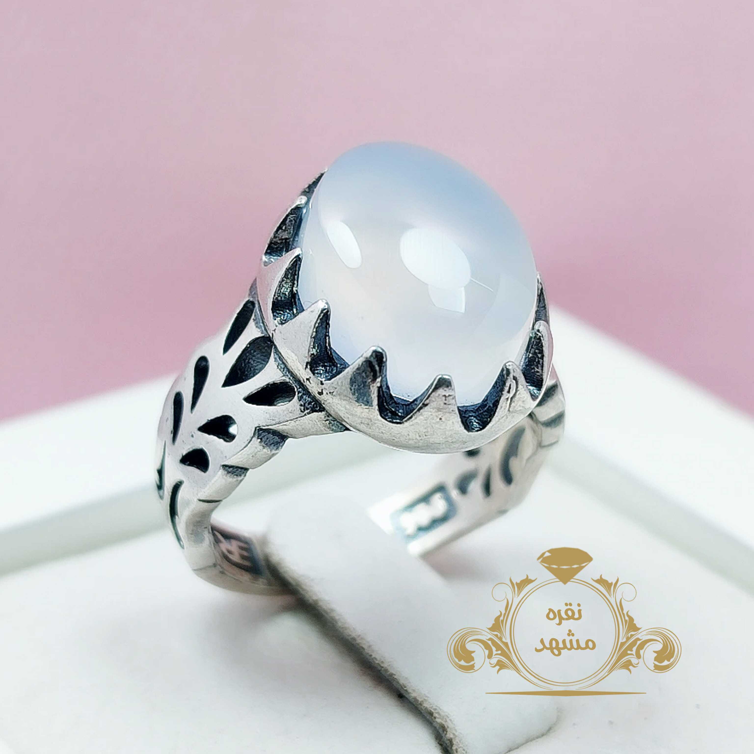 انگشتر یمنی کبود اصلی سبک وزن و شیک