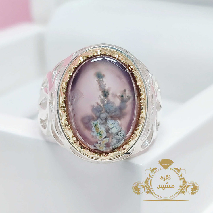 انگشتر شجر بهاره خاص نقش زیبای گل
