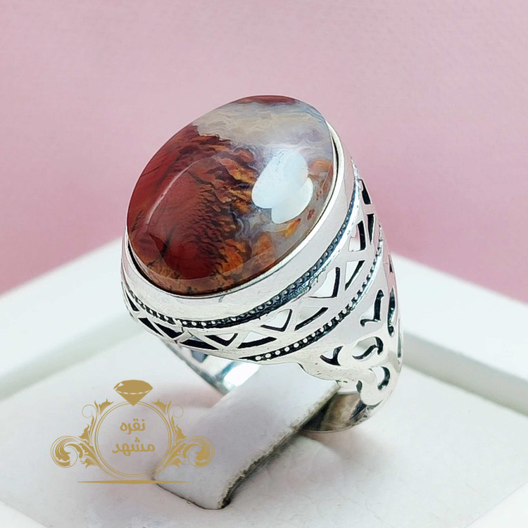 عقیق سرخ شج انگشتر شجر سرخ اصل