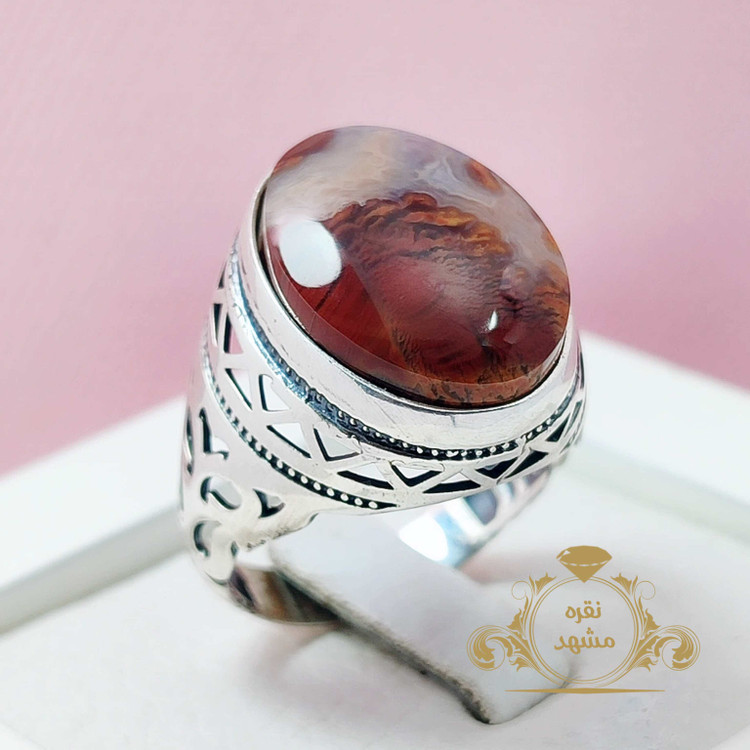 عقیق سرخ شجر انگشتر شجر سرخ طبیعی