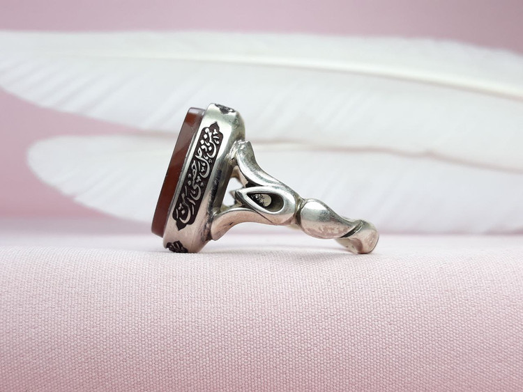 انگشتر نقره خاص رقیه خاتون