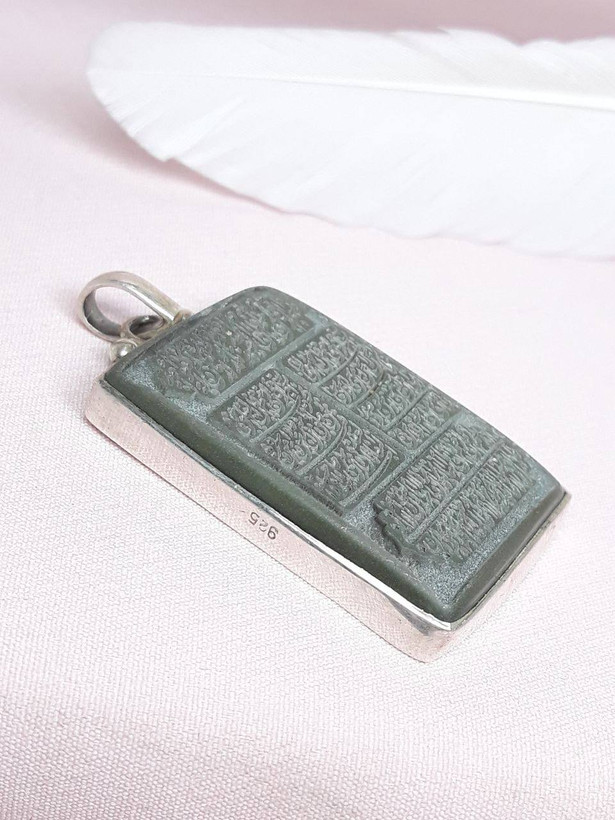 مدال دستساز چهار قل یشم خراسان سایز درشت