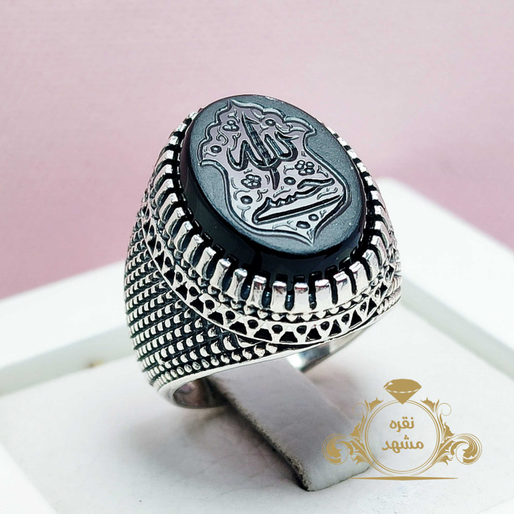 انگشتر سیاه حسبی الله رکاب حصیری فروش ویژه