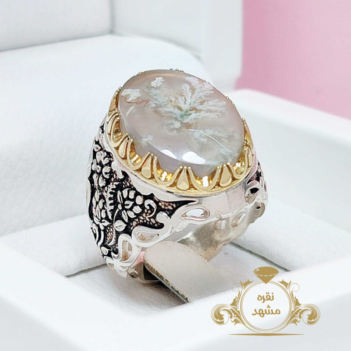 انگشتر مردانه شجر بهاره خوشرنگ اصلی