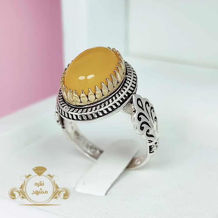 انگشتر تذهیبی مردانه شرف الشمس