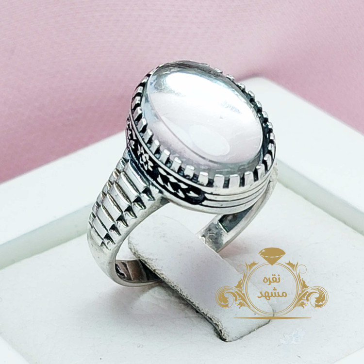انگشتر درنجف اصلی مدل رولکس مردانه نقره