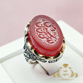 انگشتر خطی حسین منی و انا من حسین