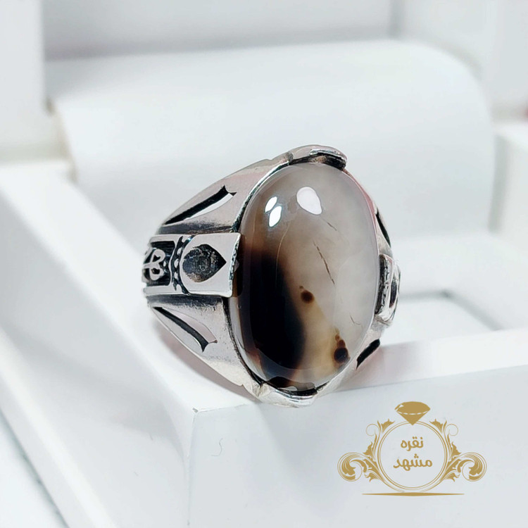 انگشتر شجر چهار چنگ اصلی طرح لاله