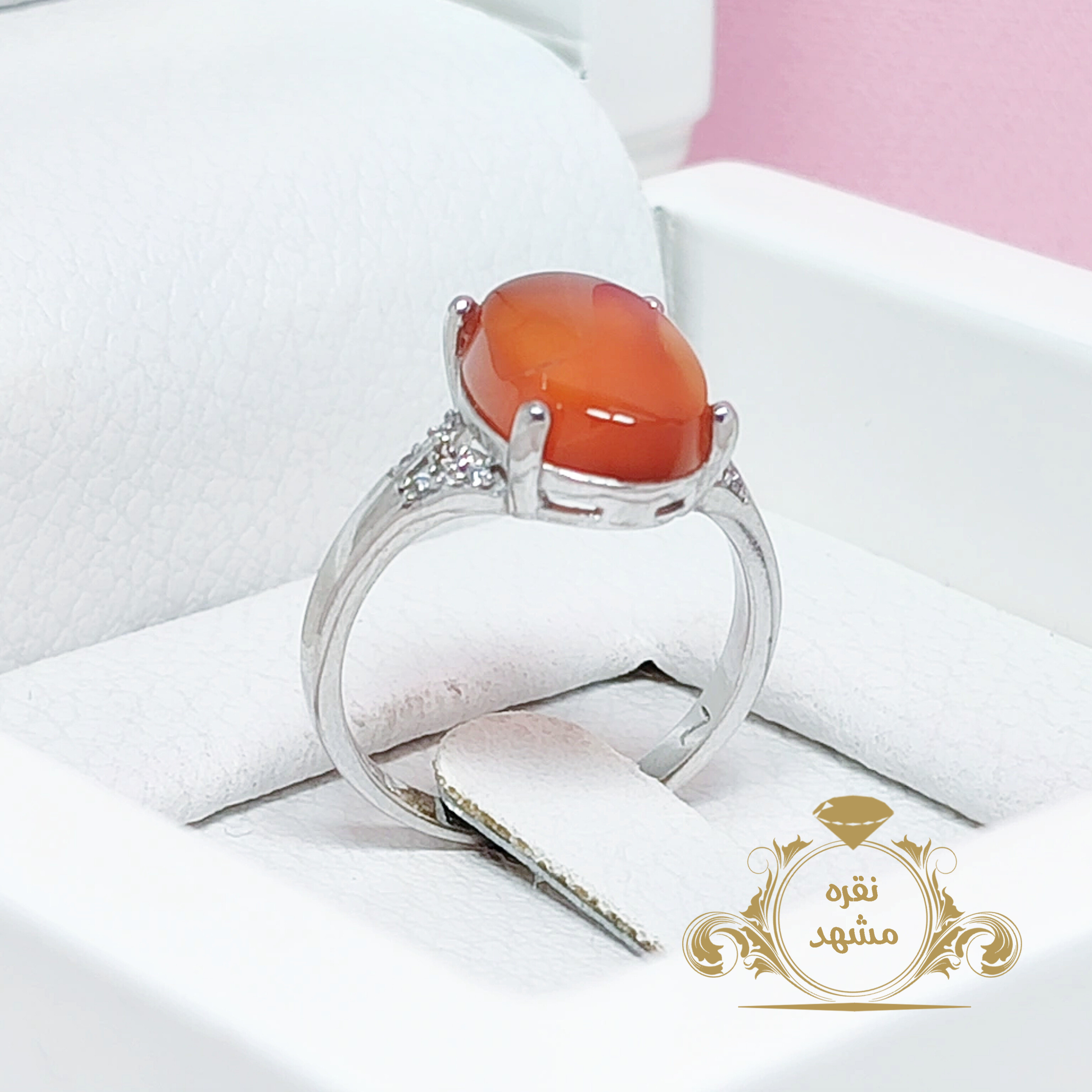 انگشتر زنانه عقیق یمنی اصل