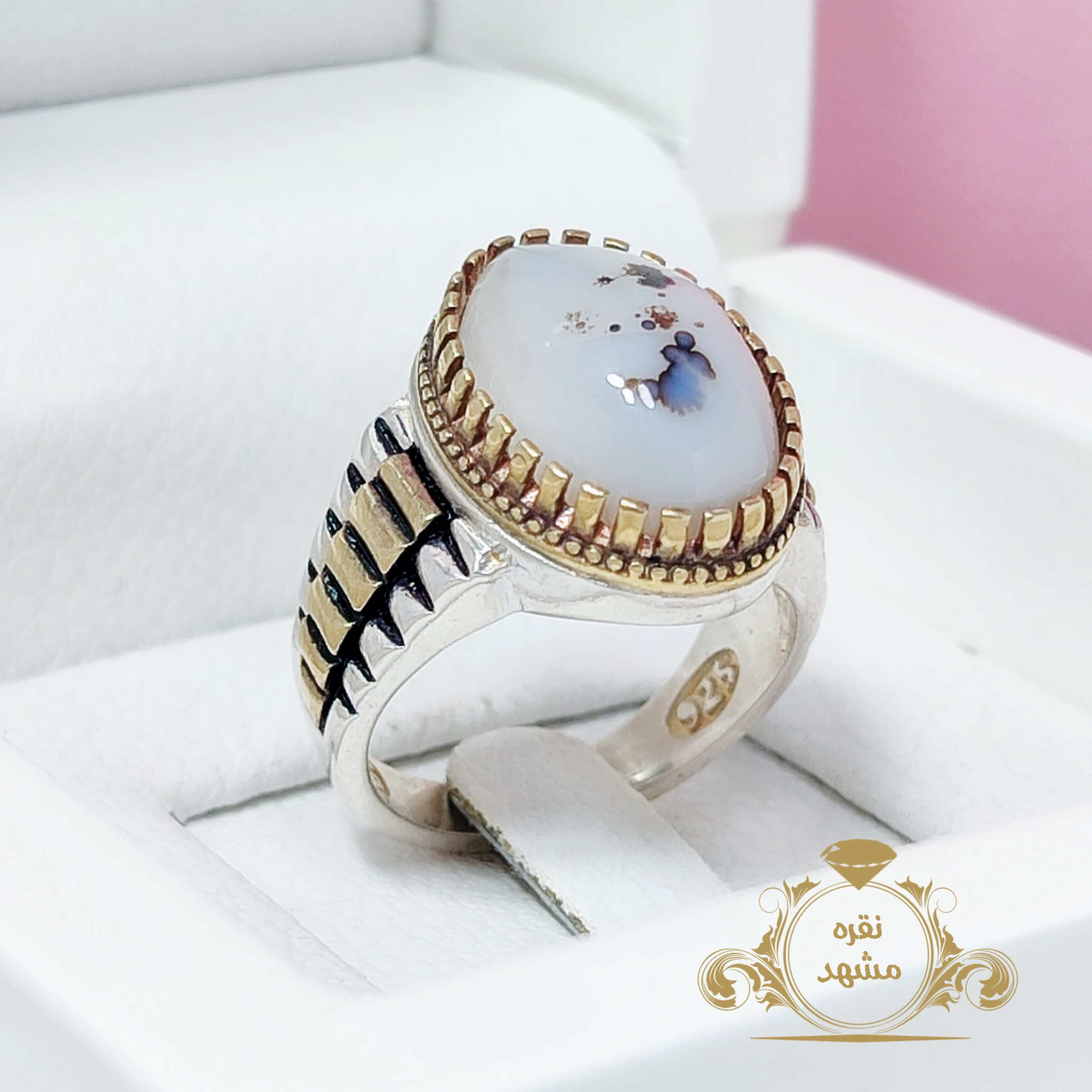 انگشتر رولکس خاص نگین شجر اصل