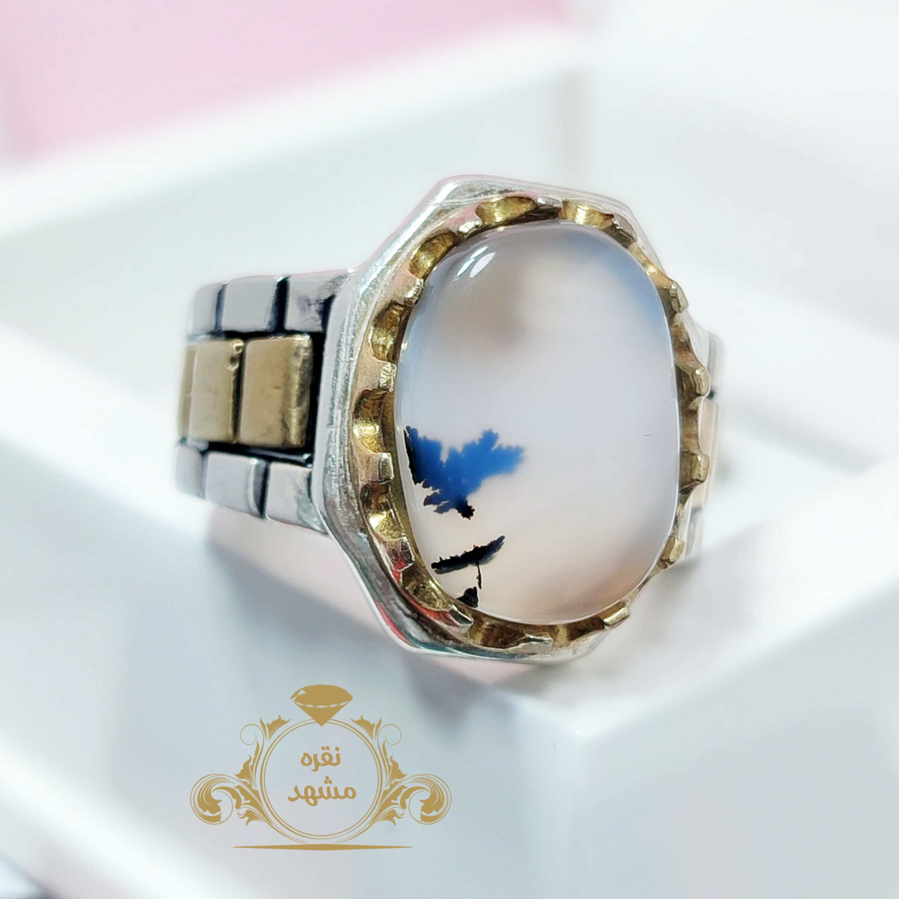 انگشتر رولکس شجر قائن نقش پرنده در حال پرواز