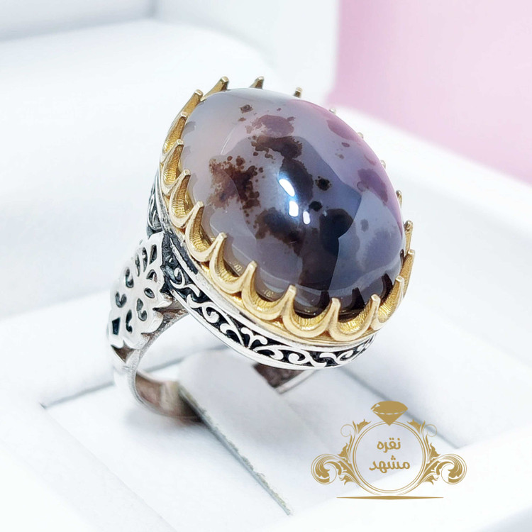 انگشتر مردانه شجر قائن جنگلی