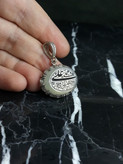 مدال عقیق نباتی یمنی ذکر علی مع الحق کد 18254793
